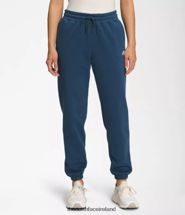 Clothing The North Face Women Half Dome Fleece Sweatpants Shady Blue/TNF White 4VP2RZ979