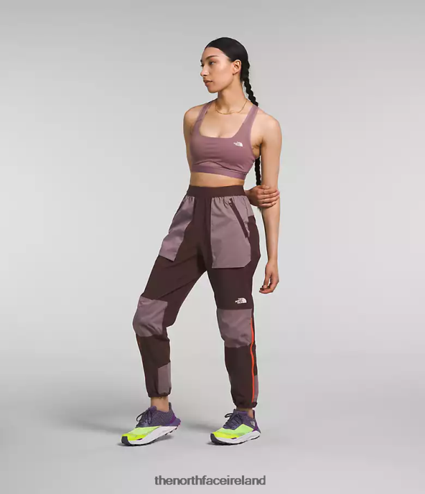 Clothing The North Face Women Trailwear OKT Flash Joggers Coal Brown/Fawn Grey 4VP2RZ853