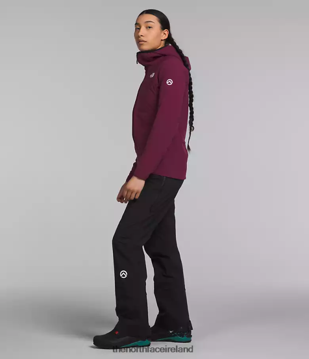Clothing The North Face Women Summit Series Casaval Hybrid Hoodie Boysenberry 4VP2RZ323