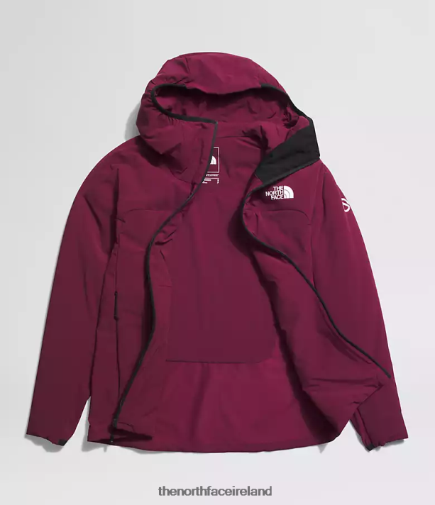 Clothing The North Face Women Summit Series Casaval Hybrid Hoodie Boysenberry 4VP2RZ323