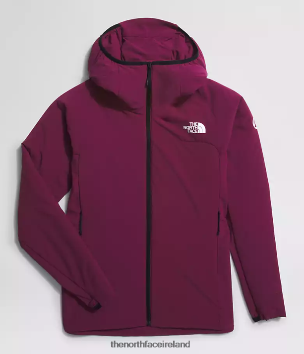 Clothing The North Face Women Summit Series Casaval Hybrid Hoodie Boysenberry 4VP2RZ323
