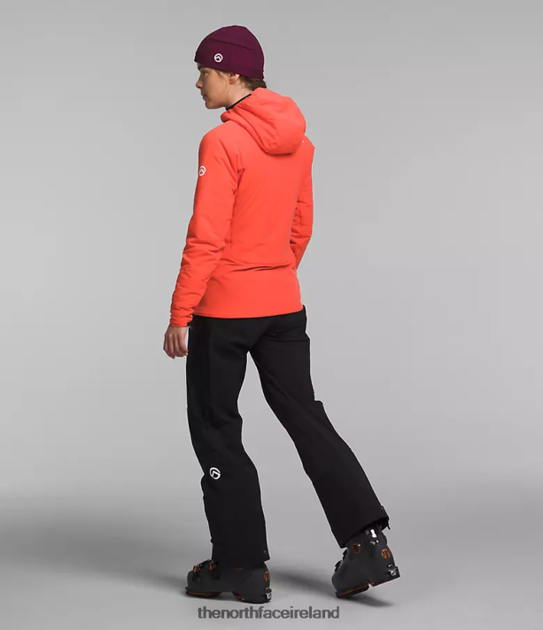 Clothing The North Face Women Summit Series Casaval Hybrid Hoodie Radiant Orange 4VP2RZ322