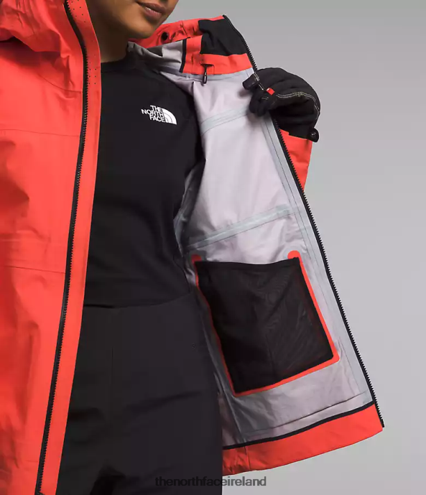 Clothing The North Face Women Summit Series Chamlang FUTURELIGHT Jacket Radiant Orange 4VP2RZ1173