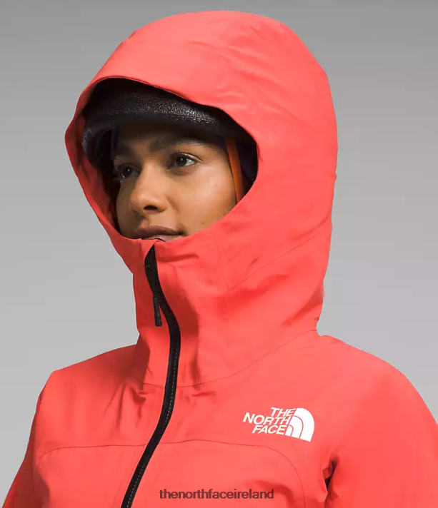 Clothing The North Face Women Summit Series Chamlang FUTURELIGHT Jacket Radiant Orange 4VP2RZ1173