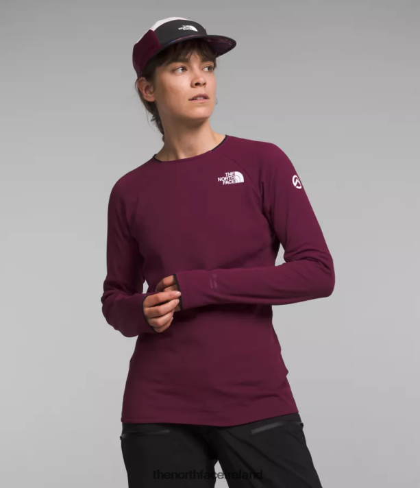 Clothing The North Face Women Summit Series FUTUREFLEECE Crew Boysenberry 4VP2RZ163