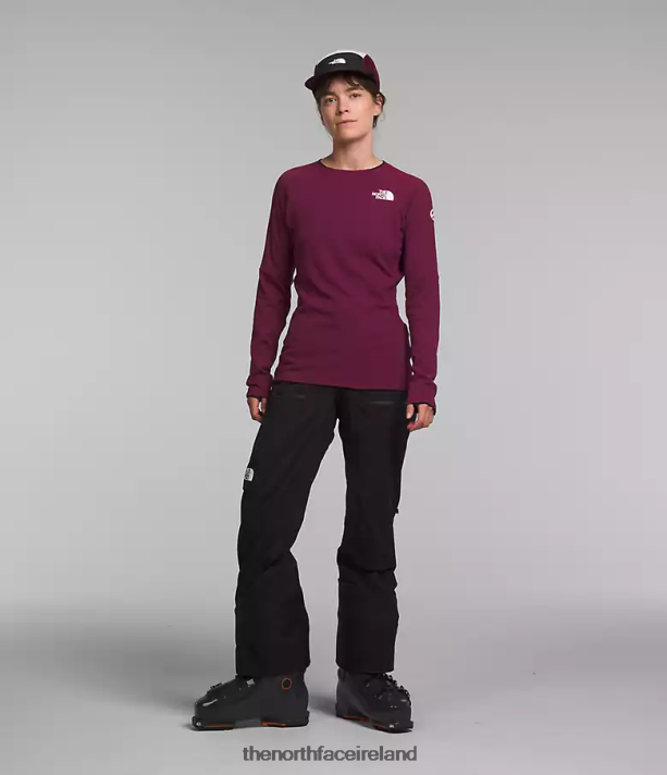 Clothing The North Face Women Summit Series FUTUREFLEECE Crew Boysenberry 4VP2RZ163