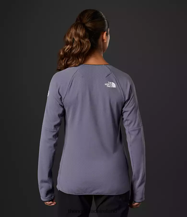 Clothing The North Face Women Summit Series FUTUREFLEECE Crew Lunar Slate 4VP2RZ164