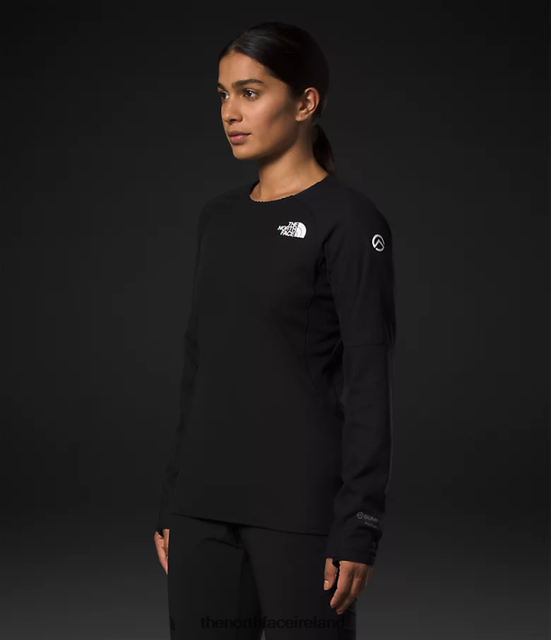 Clothing The North Face Women Summit Series FUTUREFLEECE Crew TNF Black 4VP2RZ161