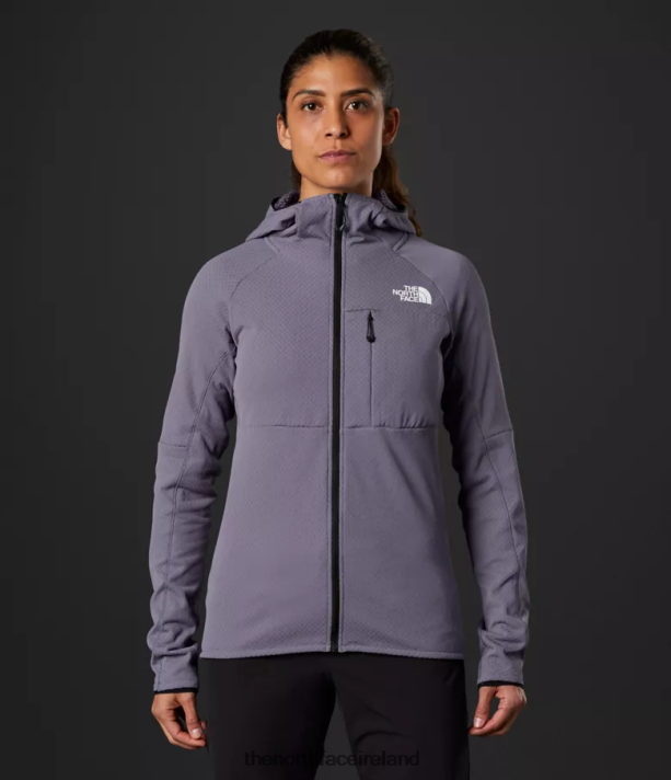 Clothing The North Face Women Summit Series FUTUREFLEECE Full-Zip Hoodie Lunar Slate 4VP2RZ738
