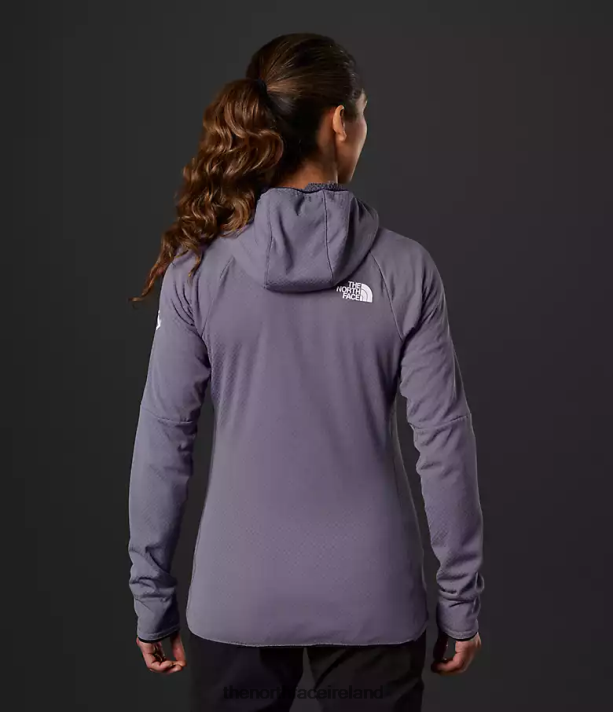 Clothing The North Face Women Summit Series FUTUREFLEECE Full-Zip Hoodie Lunar Slate 4VP2RZ738