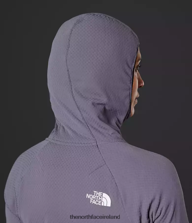 Clothing The North Face Women Summit Series FUTUREFLEECE Full-Zip Hoodie Lunar Slate 4VP2RZ738