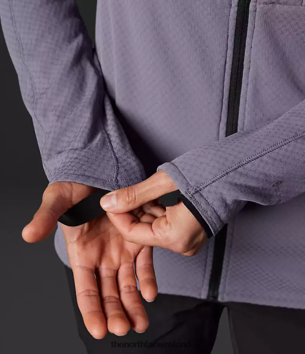 Clothing The North Face Women Summit Series FUTUREFLEECE Full-Zip Hoodie Lunar Slate 4VP2RZ738