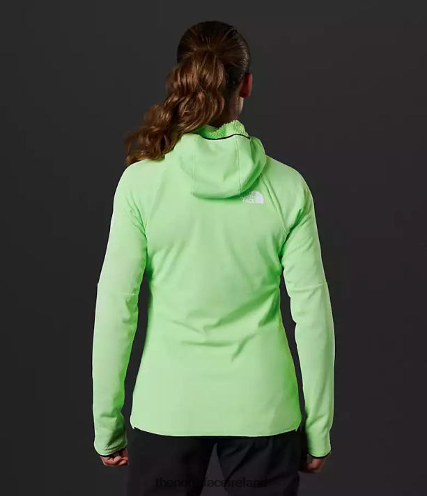 Clothing The North Face Women Summit Series FUTUREFLEECE Full-Zip Hoodie Patina Green 4VP2RZ739