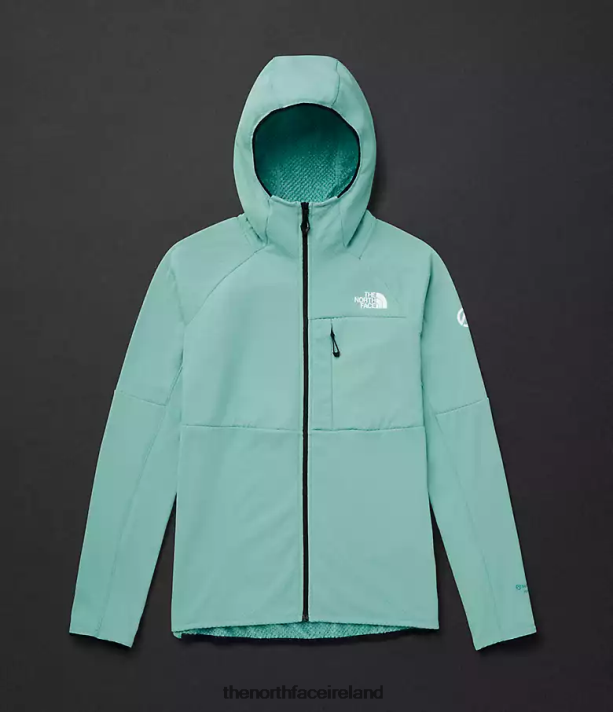 Clothing The North Face Women Summit Series FUTUREFLEECE Full-Zip Hoodie Reef Waters 4VP2RZ740
