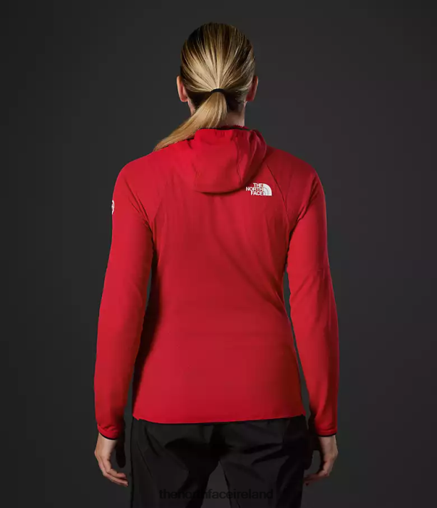 Clothing The North Face Women Summit Series FUTUREFLEECE Full-Zip Hoodie TNF Red 4VP2RZ736