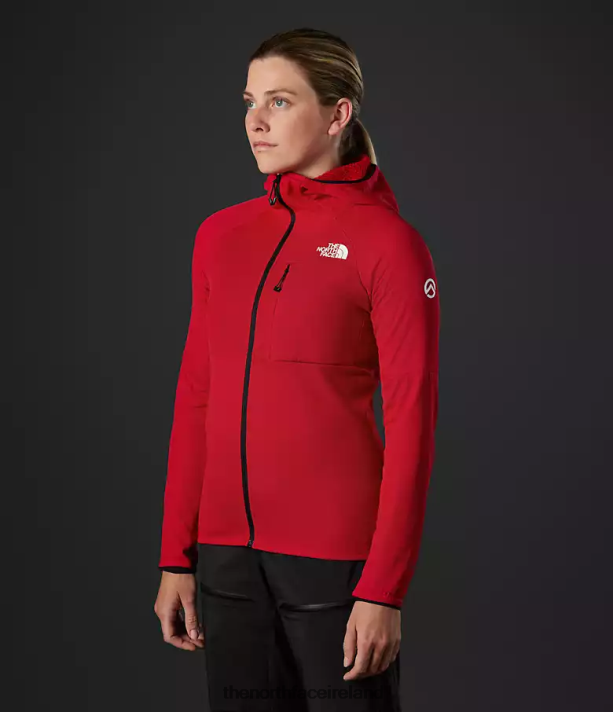 Clothing The North Face Women Summit Series FUTUREFLEECE Full-Zip Hoodie TNF Red 4VP2RZ736