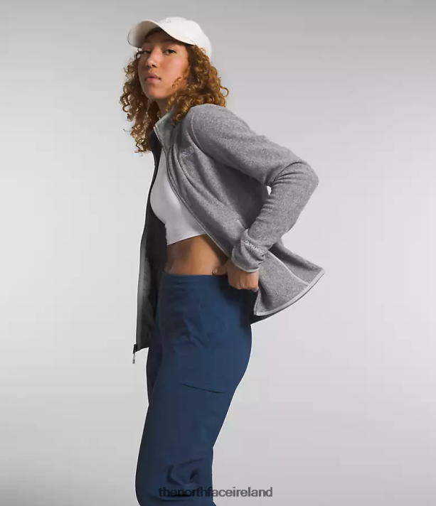 Clothing The North Face Women Alpine Polartec 100 Jacket TNF Medium Grey Heather 4VP2RZ1014