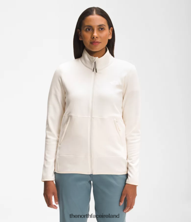 Clothing The North Face Women Canyonlands Full-Zip Gardenia White Heather 4VP2RZ376