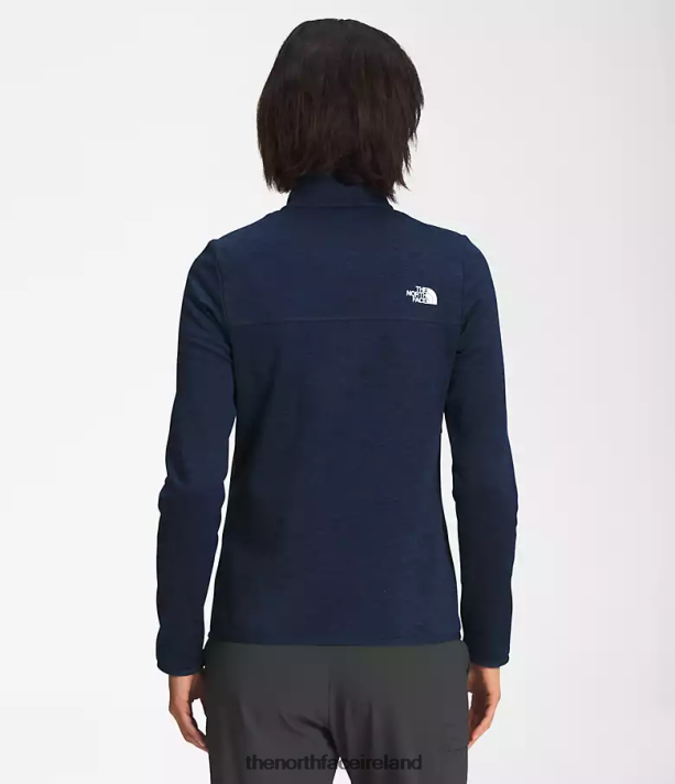 Clothing The North Face Women Canyonlands Full-Zip Summit Navy Dark Heather 4VP2RZ378