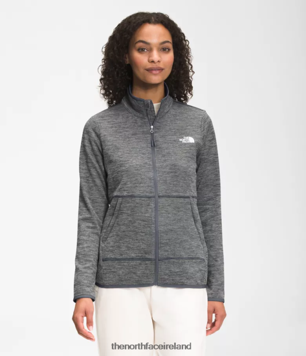 Clothing The North Face Women Canyonlands Full-Zip TNF Medium Grey Heather 4VP2RZ377