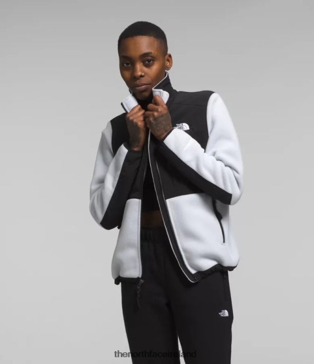 Clothing The North Face Women Denali Jacket Dusty Periwinkle/TNF Black 4VP2RZ147