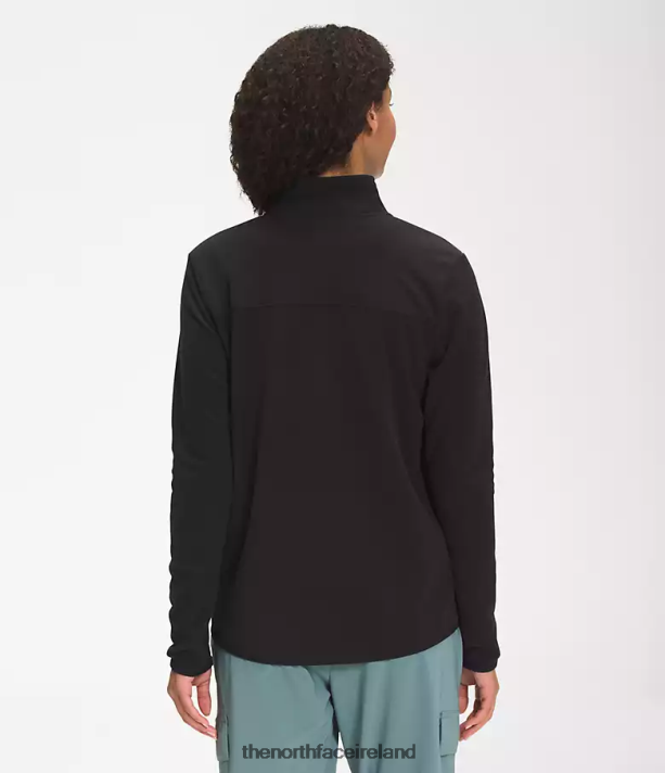 Clothing The North Face Women TKA Glacier Full-Zip Jacket TNF Black 4VP2RZ618