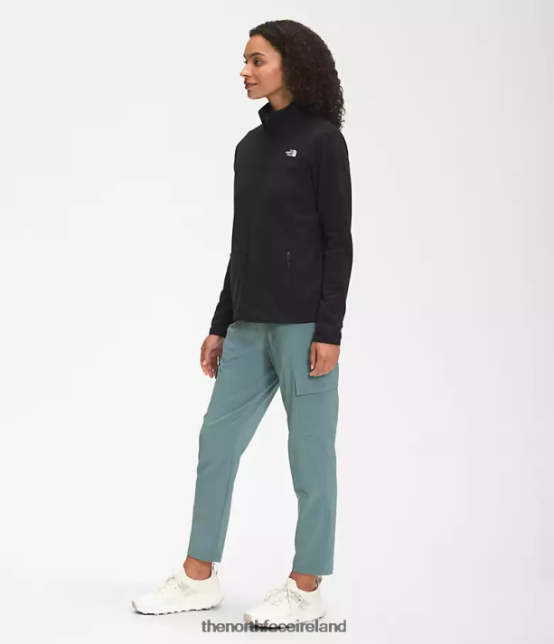 Clothing The North Face Women TKA Glacier Full-Zip Jacket TNF Black 4VP2RZ618