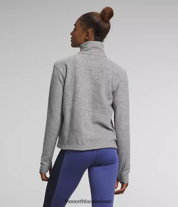 Clothing The North Face Women Alpine Polartec 100 -Zip Cowl TNF Medium Grey Heather 4VP2RZ160