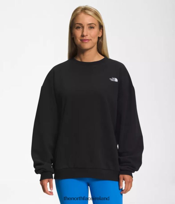 Clothing The North Face Women Felted Fleece Crew TNF Black 4VP2RZ808