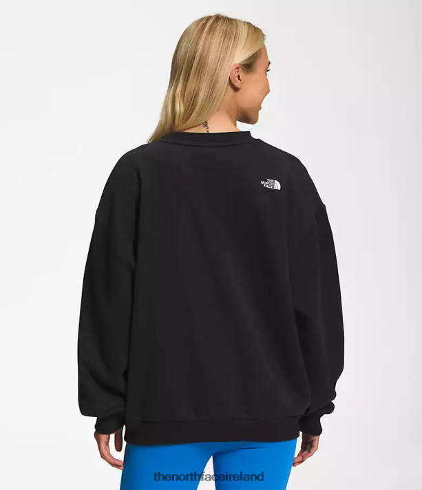 Clothing The North Face Women Felted Fleece Crew TNF Black 4VP2RZ808