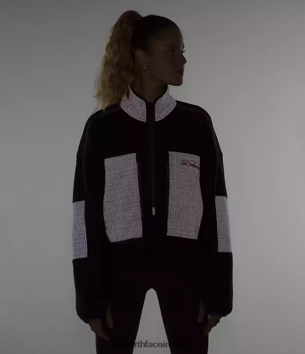 Clothing The North Face Women Trailwear Fantasy Ridge Flash -Zip Coal Brown/Cave Blue 4VP2RZ55