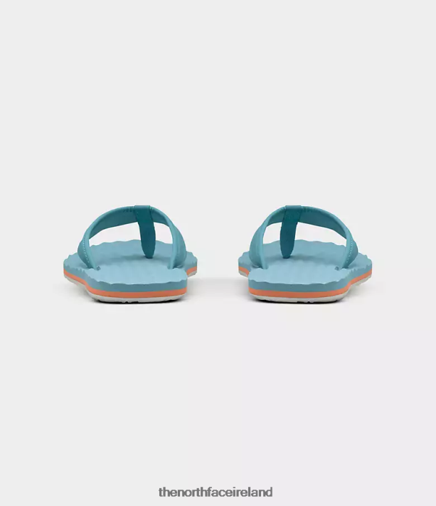 Footwear The North Face Women Base Camp Mini Slip-ons II Base Camp Reef Waters/Gardenia White 4VP2RZ63