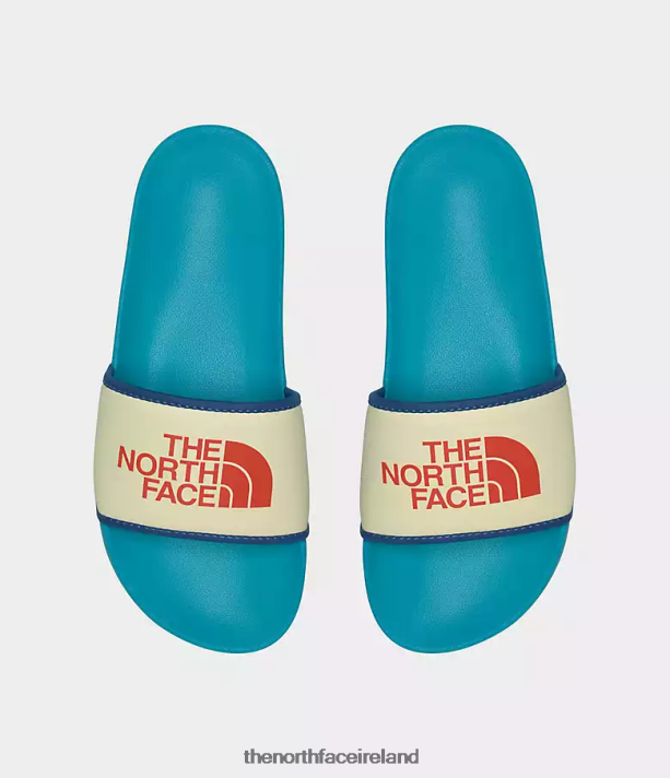 Footwear The North Face Women Base Camp Slides III Blue Bird/Pear Sorbet 4VP2RZ576