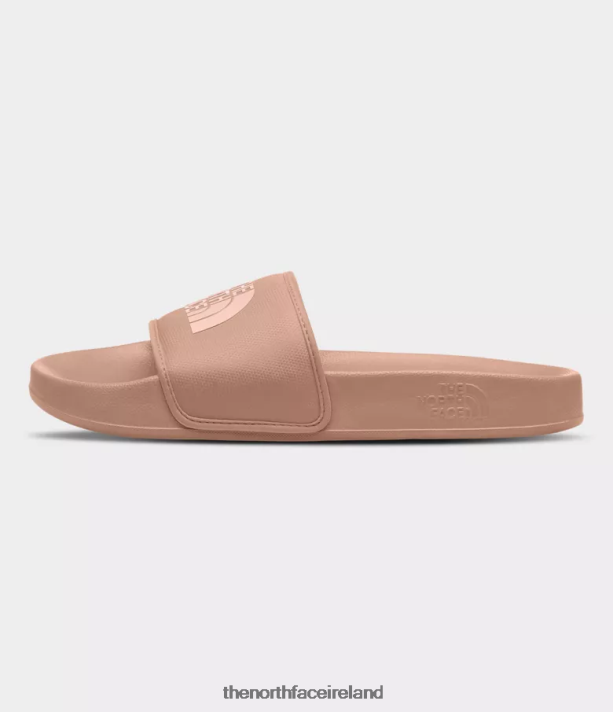 Footwear The North Face Women Base Camp Slides III Cafe Creme/Evening Sand Pink 4VP2RZ573