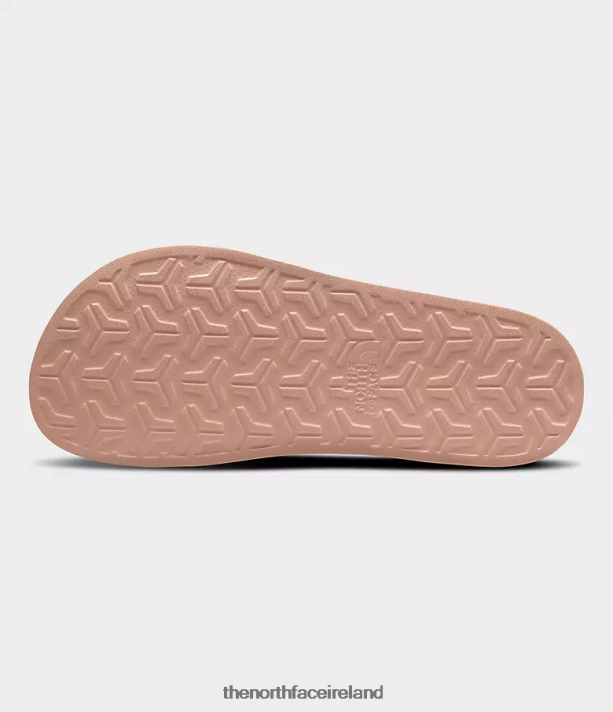 Footwear The North Face Women Base Camp Slides III Cafe Creme/Evening Sand Pink 4VP2RZ573
