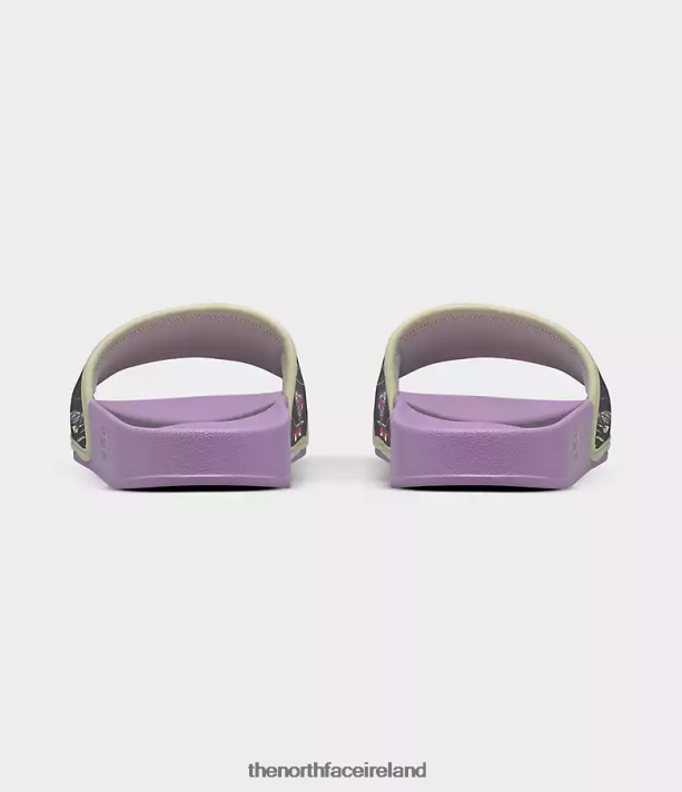 Footwear The North Face Women Base Camp Slides III Lupine/TNF Black Print 4VP2RZ575