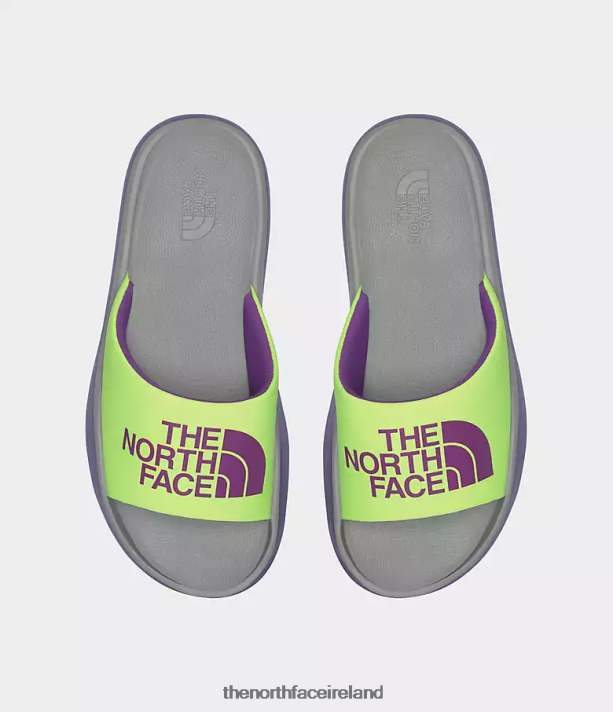 Footwear The North Face Women Triarch Slides Lunar Slate/LED Yellow 4VP2RZ173