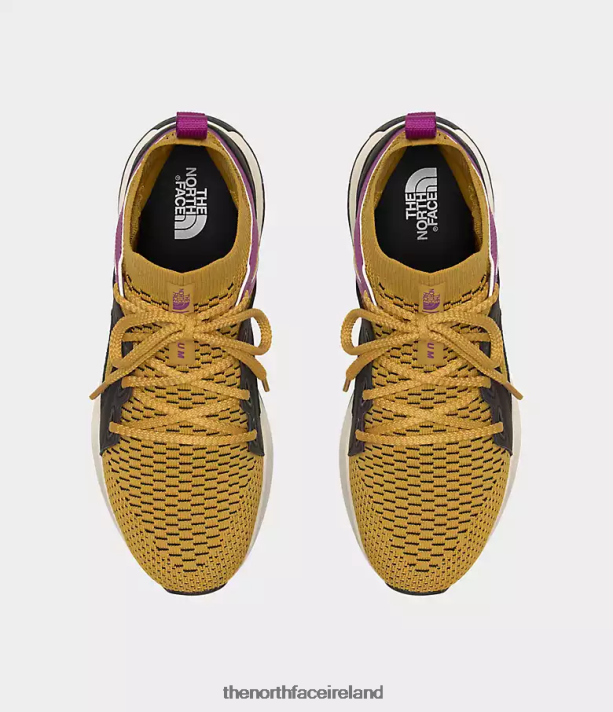 Footwear The North Face Women Hypnum Luxe Shoes Arrowwood Yellow/TNF Black 4VP2RZ453