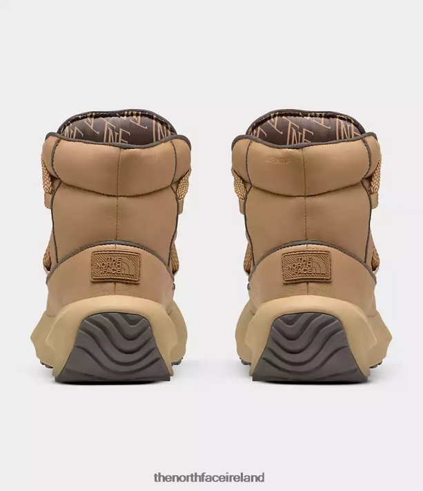 Footwear The North Face Women Halseigh ThermoBall Lace Waterproof Boots Almond Butter/Falcon Brown 4VP2RZ855