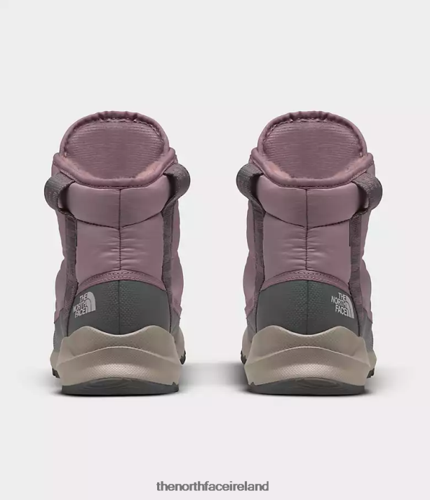 Footwear The North Face Women ThermoBall Lace Up Luxe Waterproof Boots Fawn Grey/Asphalt Grey 4VP2RZ813