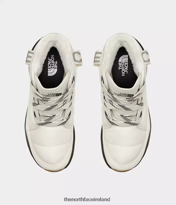 Footwear The North Face Women ThermoBall Lace Up Luxe Waterproof Boots Gardenia White/TNF Black 4VP2RZ815