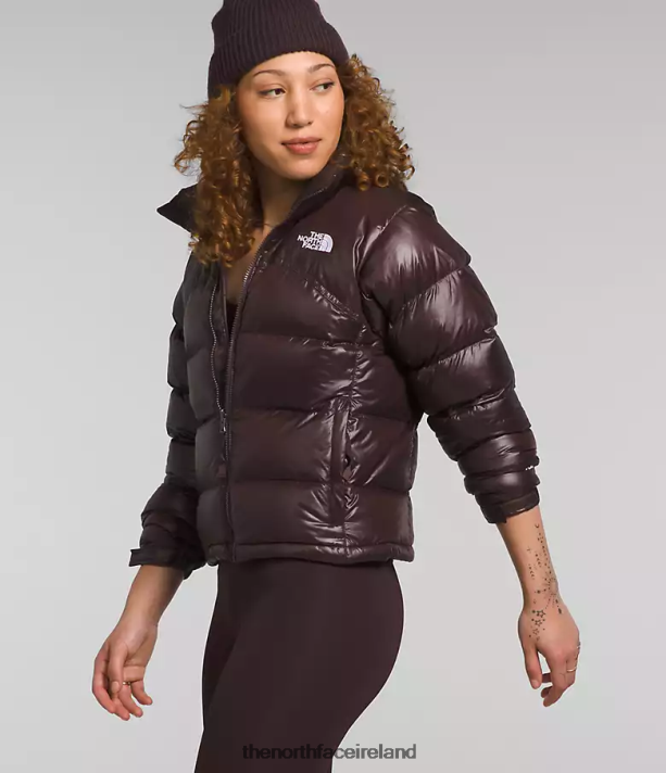 Clothing The North Face Women 2000 Retro Nuptse Jacket Coal Brown 4VP2RZ804