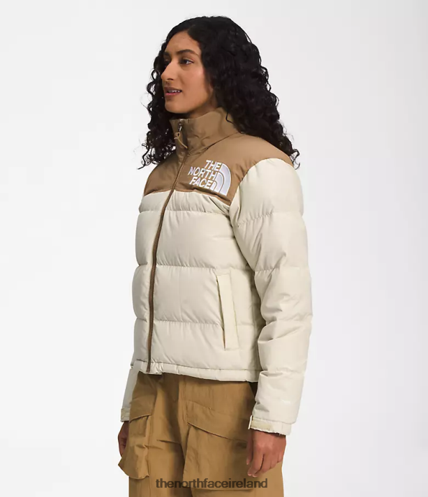 Clothing The North Face Women 92 Low-Fi Hi-Tek Nuptse Jacket Gravel/Utility Brown 4VP2RZ1016