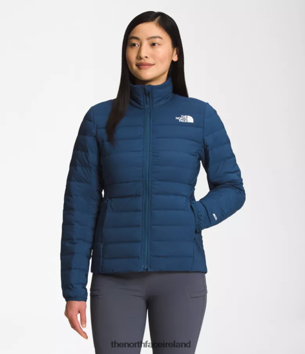 Clothing The North Face Women Belleview Stretch Down Jacket Shady Blue 4VP2RZ1084