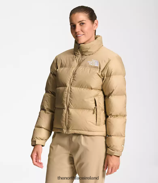 Clothing The North Face Women 1996 Retro Nuptse Jacket Khaki Stone 4VP2RZ731