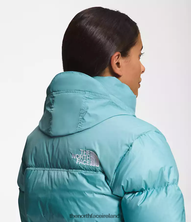Clothing The North Face Women 1996 Retro Nuptse Jacket Reef Waters 4VP2RZ730