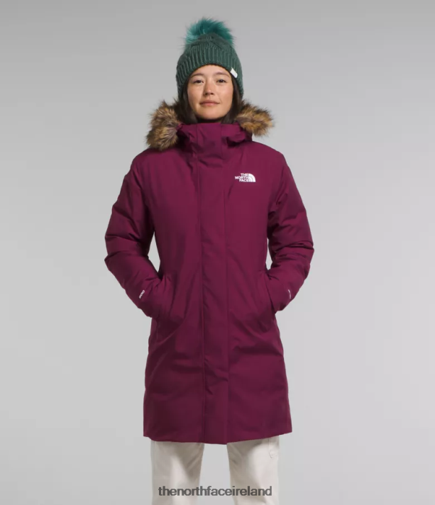Clothing The North Face Women Arctic Parka Boysenberry 4VP2RZ509
