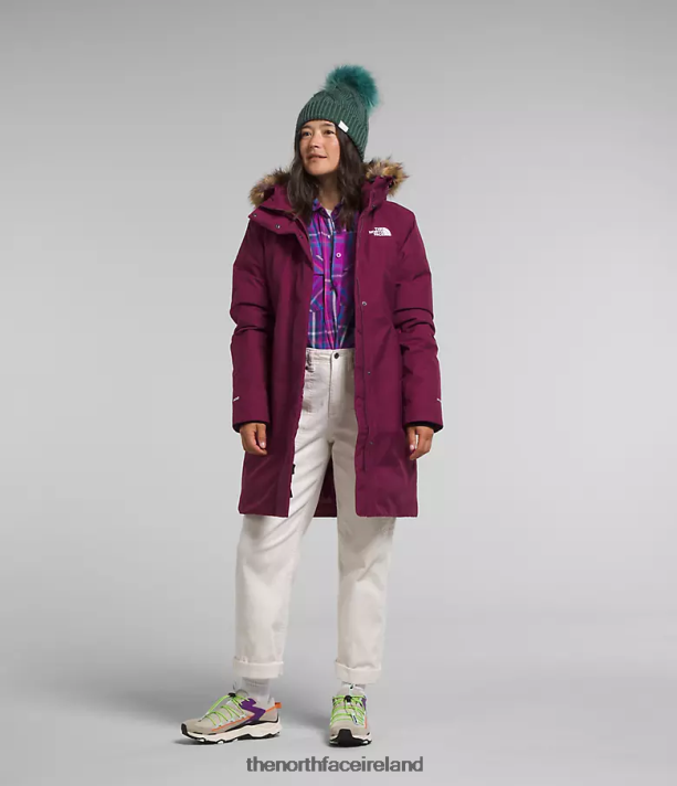 Clothing The North Face Women Arctic Parka Boysenberry 4VP2RZ509