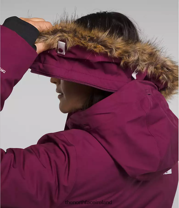 Clothing The North Face Women Arctic Parka Boysenberry 4VP2RZ509
