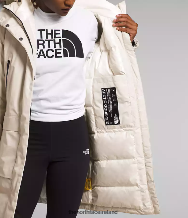Clothing The North Face Women Arctic Parka GTX Gardenia White 4VP2RZ234